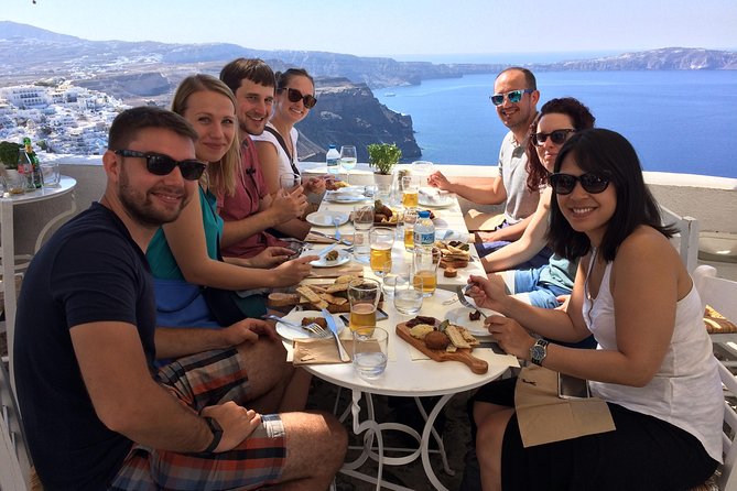 Santorini Food Tour: Fira Half-Day Small-Group Tour with Tastings - What you actually eat and drink, from olive oil tasting to souvlaki