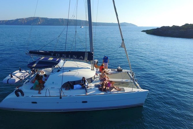 Santorini Full Day Catamaran Private Cruise incl. Meal, Drinks & Free Transport - Oia, Imerovigli, and Firostefani: Getting Caldera Views Without the Hike Stress