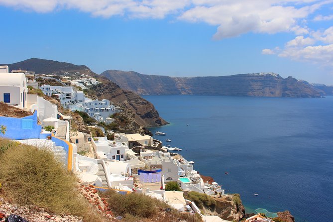 Santorini Full Day Tour - Thirassia island: beach time and Manolas village wandering