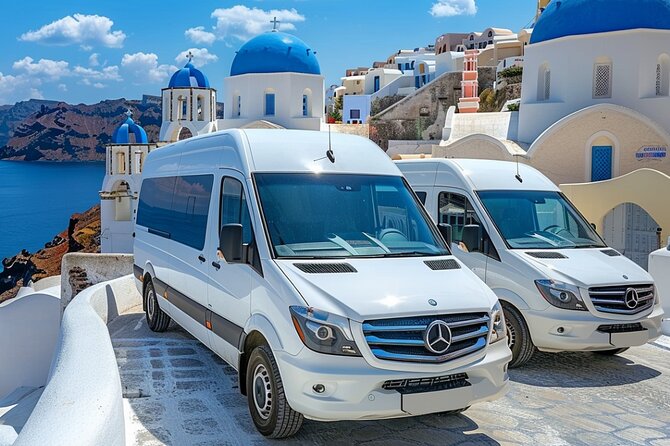 Santorini: Full Island Tour & Sunset with Local Guide & Pick-up - Profitis Ilias Monastery at 700 meters: caldera views with cultural context