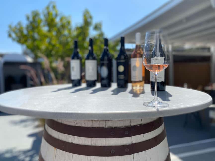 Santorini Fun Wine tour-Visit 2 Wineries-transfers included - How the pick-up works with lots of Santorini towns