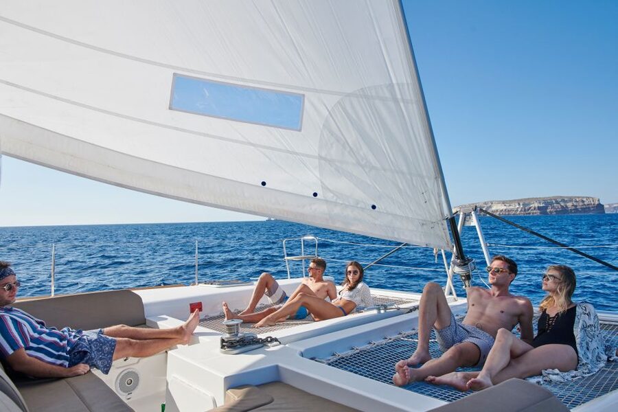 Santorini Gold Catamaran Cruise with Snorkel, BBQ & Open Bar - Practical Packing: What to Bring and How to Swim Smarter