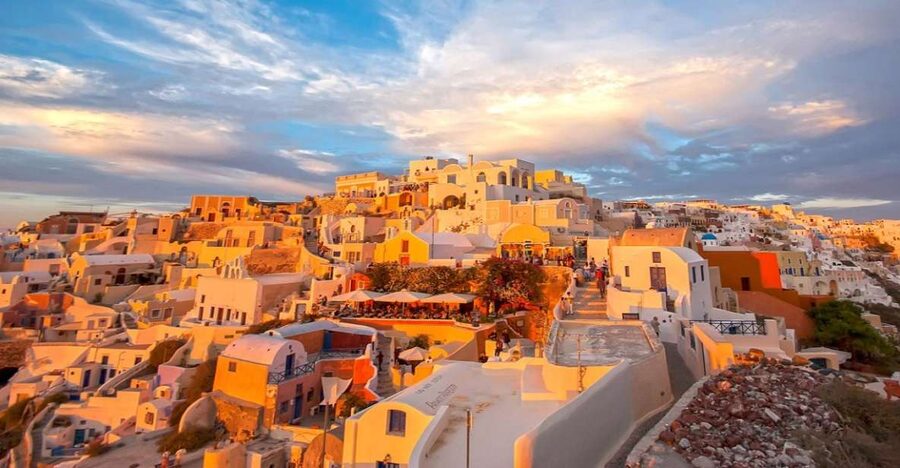 Santorini: Guided Island Day Trip with Beach Visit - Pyrgos village: Santorini’s classic look, with more breathing room