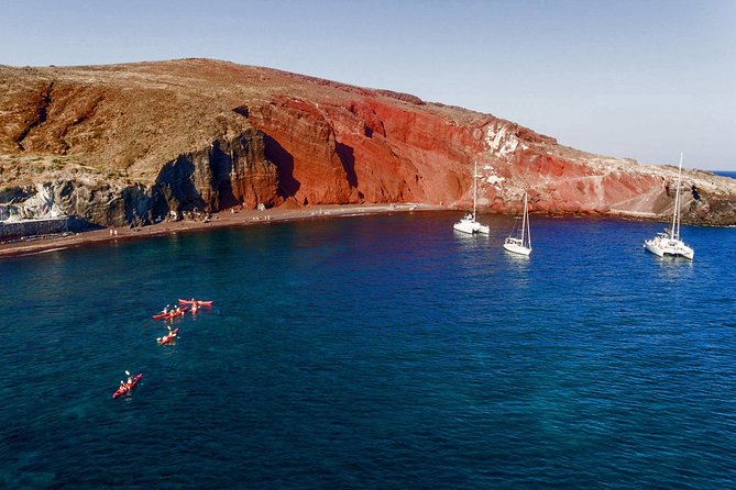 Santorini Guided Sea Kayaking with Light Lunch and Pick-up Option - Lunch at a Traditional Tavern: Food That Makes the Trip Feel Complete