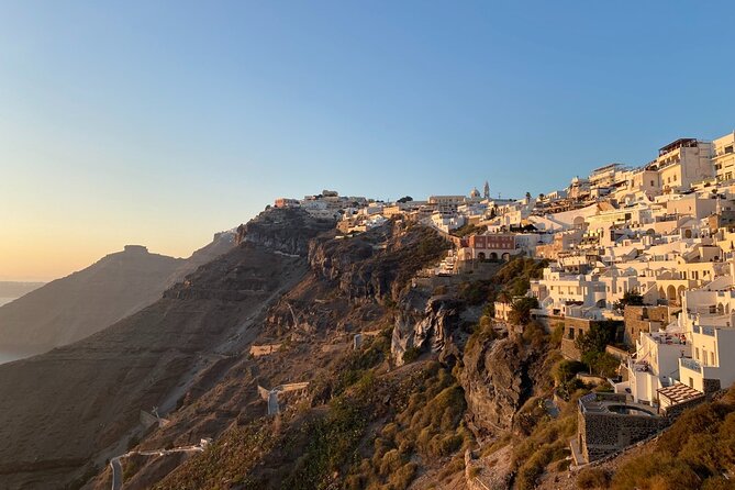 Santorini Highlights: Private Sightseeing Tour in Santorini - Oia first: blue-domes, historic houses, and serious caldera views