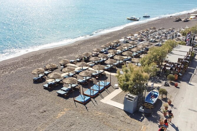 Santorini Highlights Small-Group Tour with Authentic Greek Lunch - Getting started at the Santorini Cable Car upper station