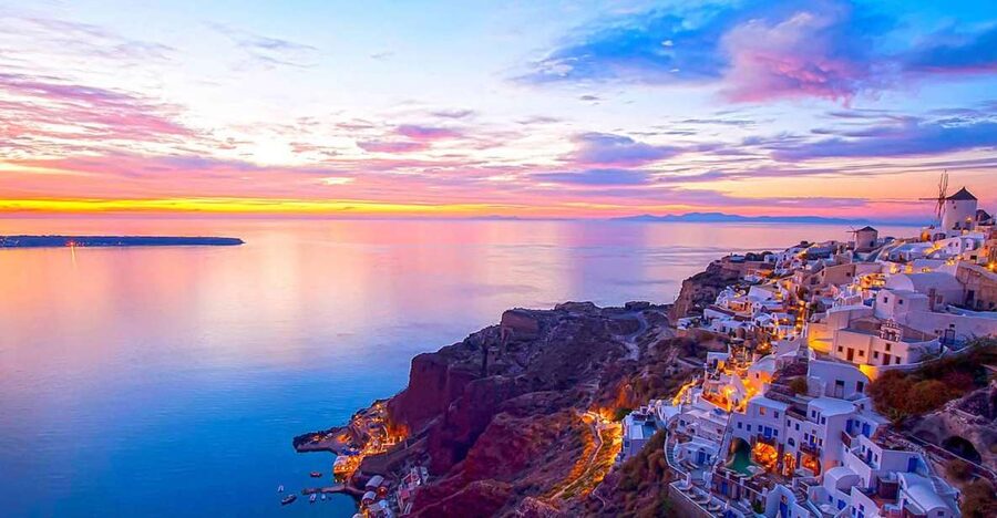 Santorini highlights tour - Driver language matters more than you think