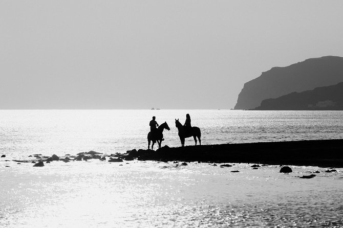 Santorini: Horse Riding to the Black Sandy Beach (Eros beach) - The Ride Path: Vineyards, Volcanic Ravines, and South-Trail Views