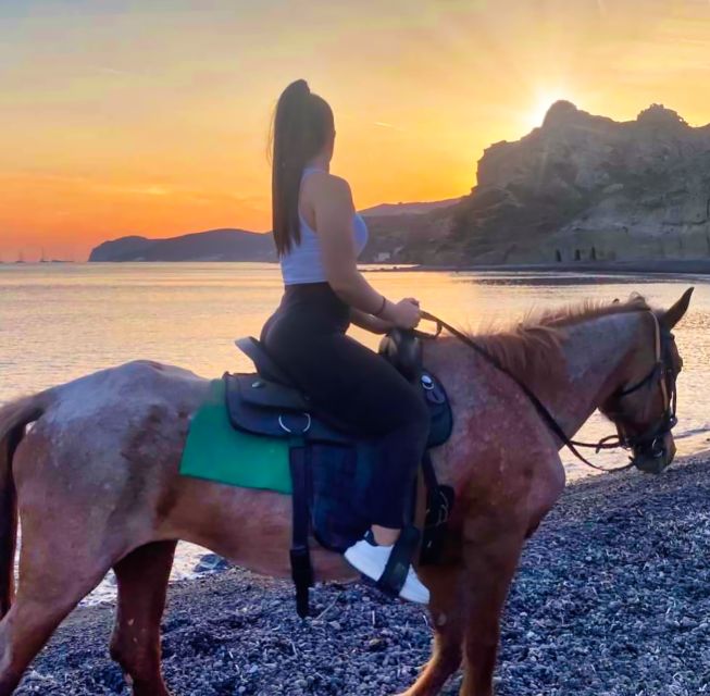 Santorini: Horseback Riding Tour on the Beach - The beach ride: sea breeze, waves, and the moment you remember