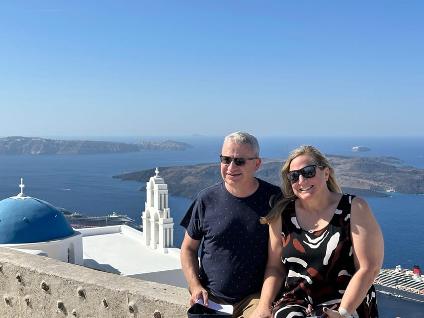 Santorini Iconic Villages Tour: Oia, Imerovigli, Firostefani - Firostefani: Blue Domes, Classic Photos, Quick Culture