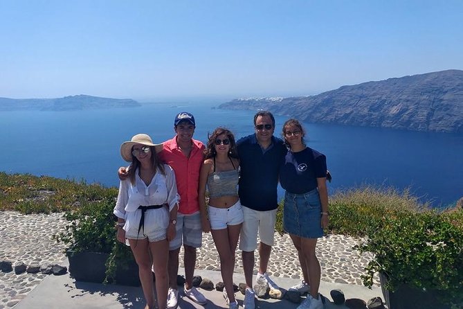 Santorini in 5 hours: Oia, Traditional Villages & Black Beach - Stop 1: Firostefani, where the caldera views start