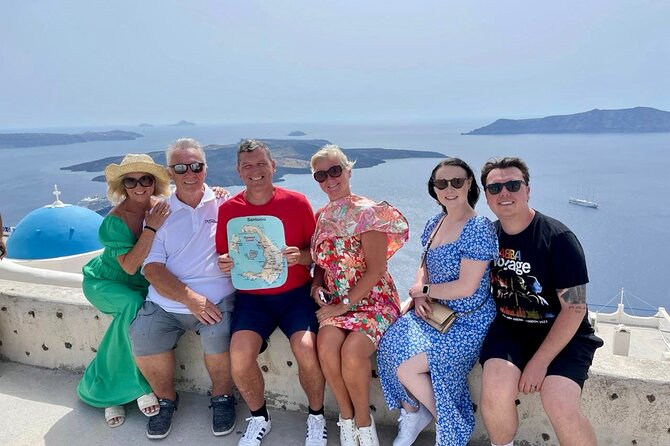 Santorini in 5 hours: Oia, Traditional Villages & Black Beach - Stop 5: Perivolos Black Beach, swim time and lunch options