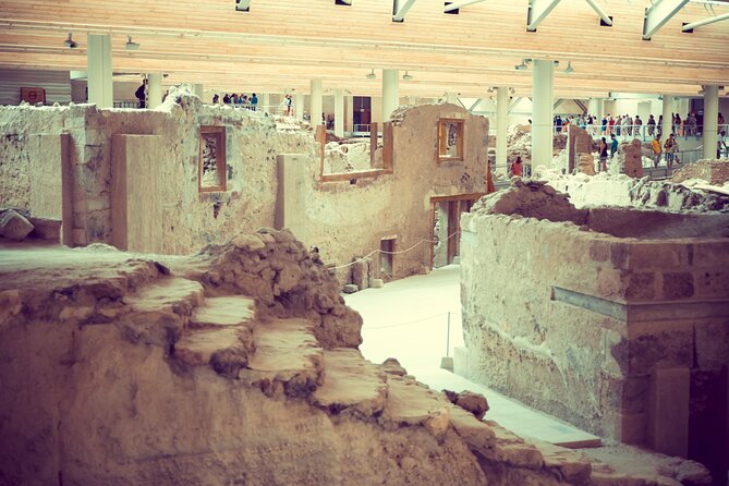 Santorini In One Day Bus Tour with Oia Sunset & optional Sailing - Akrotiri excavation visit, and the entrance fee