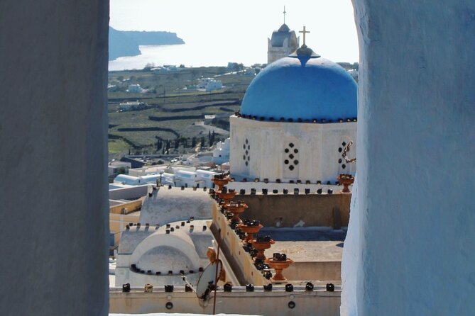 Santorini Instagram and TikTok Photo Spots Private Tour - Pyrgos and the highest views, plus Prophet Elijah Monastery