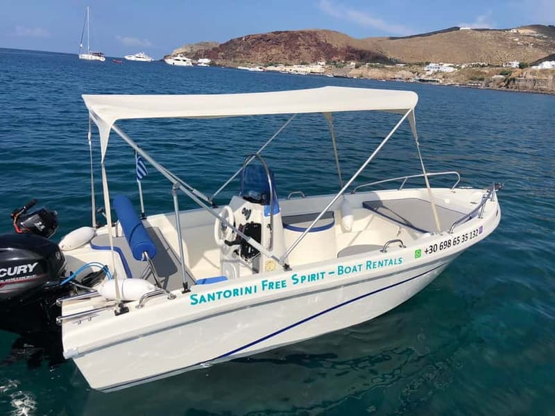 Santorini: License-Free Boat Rental with Ice, Water, & Fruit - Key Things to Know Before You Cast Off