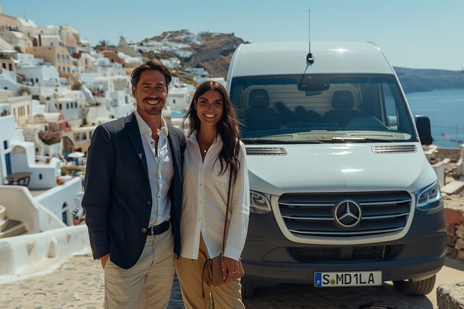 Santorini: Main Port Shared Shuttle - Bus to Hotels or Airport - Practical packing tips for a shared port shuttle