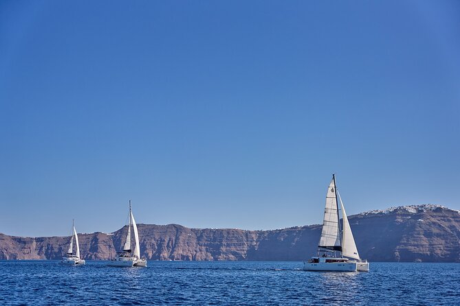 Santorini Oia: Caldera Luxury Day Cruise with BBQ & Drinks - The “small group” advantage on Santorini waters
