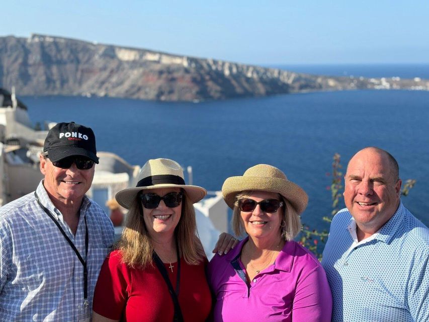Santorini: Oia & Three Bells 4-hour Private Custom Tour - Oia for 75 minutes: castle, windmills, and not just the postcard lane