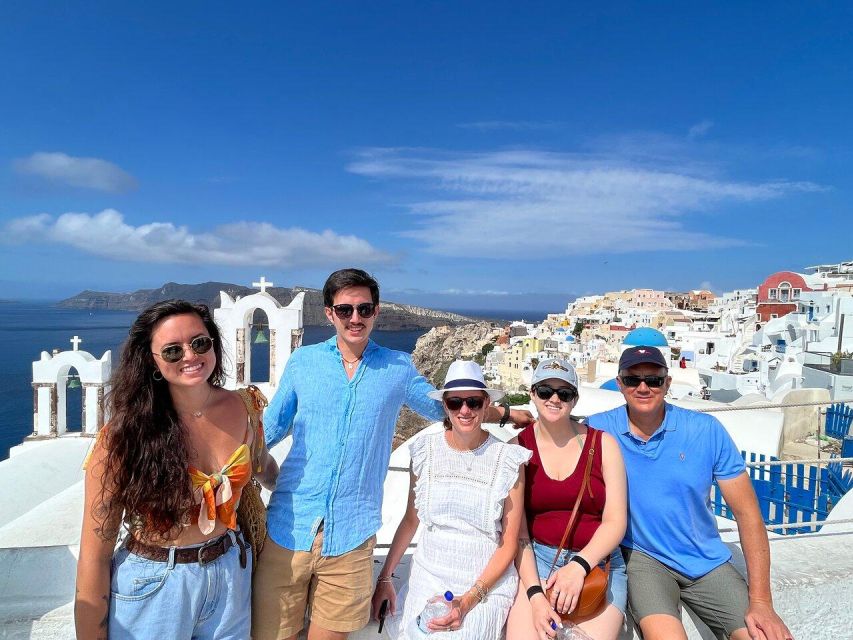 Santorini: Oia & Three Bells 4-hour Private Custom Tour - Perivolos black beach and a quick sea break near the south