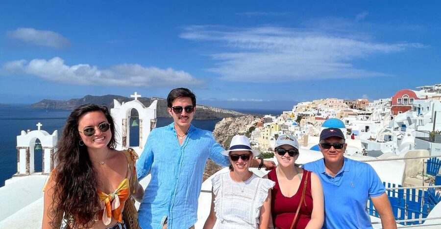 Santorini: Oia & Three Bells 4-hour Private Custom Tour - Pickup, timing, and getting positioned for the views