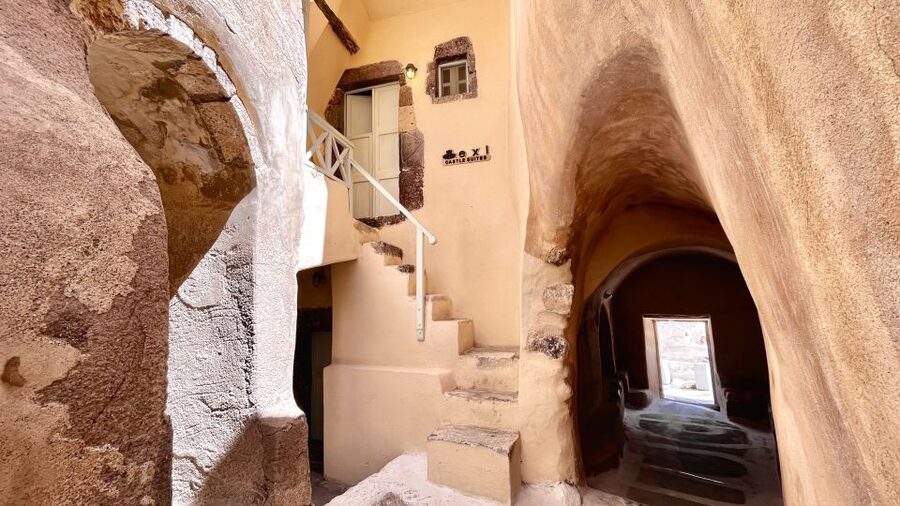 Santorini On a private tour with the experts - Perissa black sand swim and the red-and-black beach look