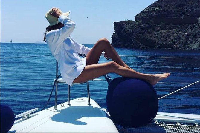 Santorini Platinum Catamaran Cruise with Meal, BBQ and Open Bar - Open Bar Reality: Great Perks, But Timing Can Vary