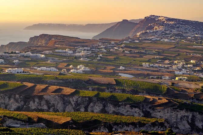 Santorini Popular Destinations - Profitis Ilias Monastery: The Island From Above, With Icon Artifacts