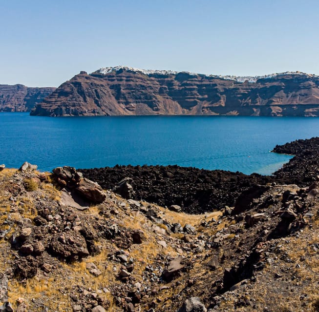Santorini Port: 3 Hour Cruise to Volcano and Hot Springs - Nea Kameni Volcano: The Crater Hike Option You Should Plan For