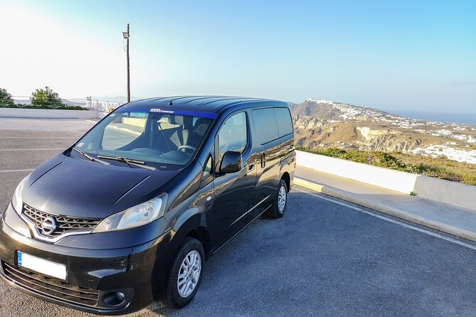 Santorini Port to any Hotels or vice versa - The Group Size Advantage: Up to 14 Travelers