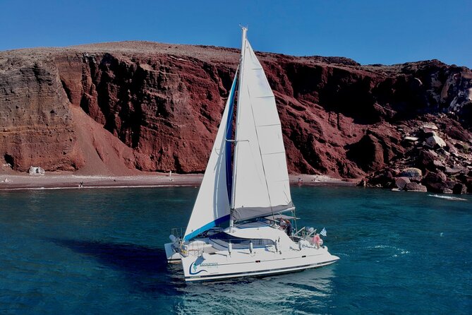 Santorini: Premium Small-Group Catamaran Cruise with Food/Drinks - Value check: what you pay for, and what you get in return