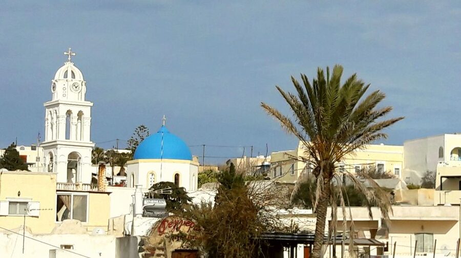Santorini: Private 4-Hour Cultural Villages Sightseeing Tour - Stop 1: Pyrgos Village, Hilltop Views, and the Venetian Castle Remains
