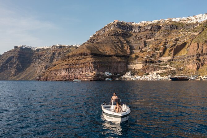 Santorini Private Adventure – Captain Your Own Cruise - BluWater 170: why the boat matters more than you think