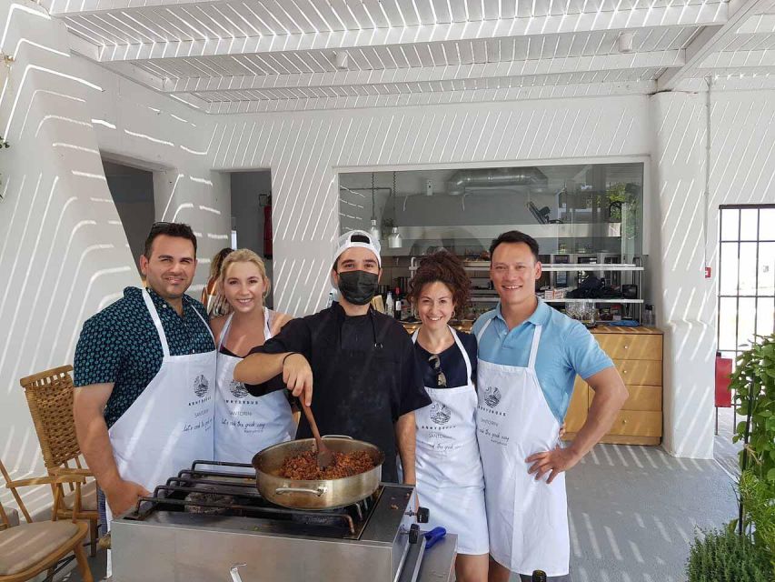Santorini: Private Cooking Class and Wine Tasting Tour - Cruise Ship Days: The McDonalds Meeting Point in Fira