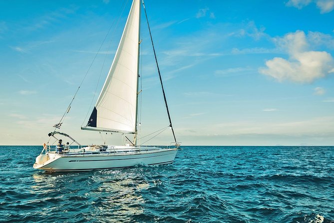Santorini Private Daytime Sailing Cruise with Meal, Drinks &Transfer included - Crossing between volcanoes for hot springs and lighthouse sightlines