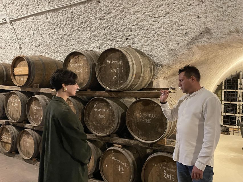 Santorini Private Daytime Wine Tour with Certified Sommelier - What you’ll drink: 12+ sips, Assyrtiko, and Vinsanto
