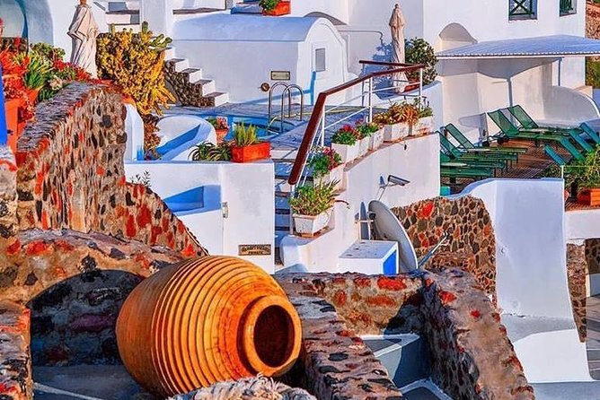 Santorini Private Full Day Tour 9 hours - First stop advantage: Firostefani chapel photos, then Oia