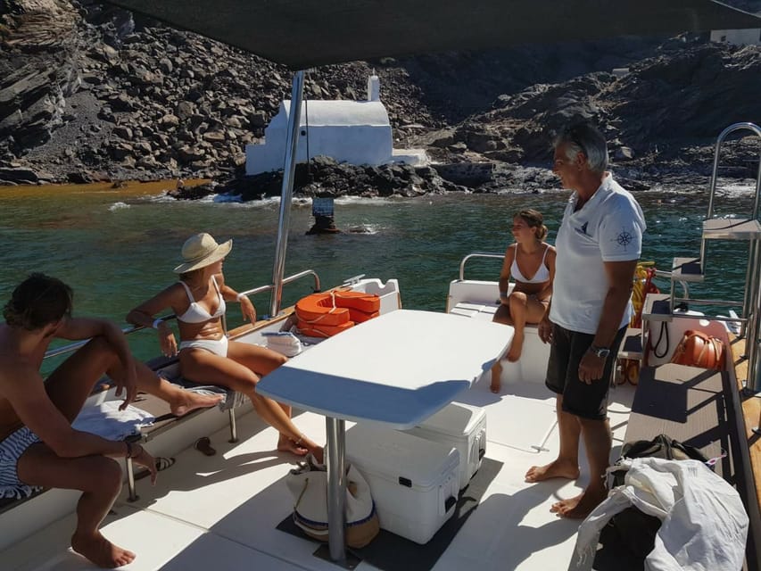 Santorini: Private Motorboat Cruise and Volcano Hike - Price and value: what you pay for, what costs extra