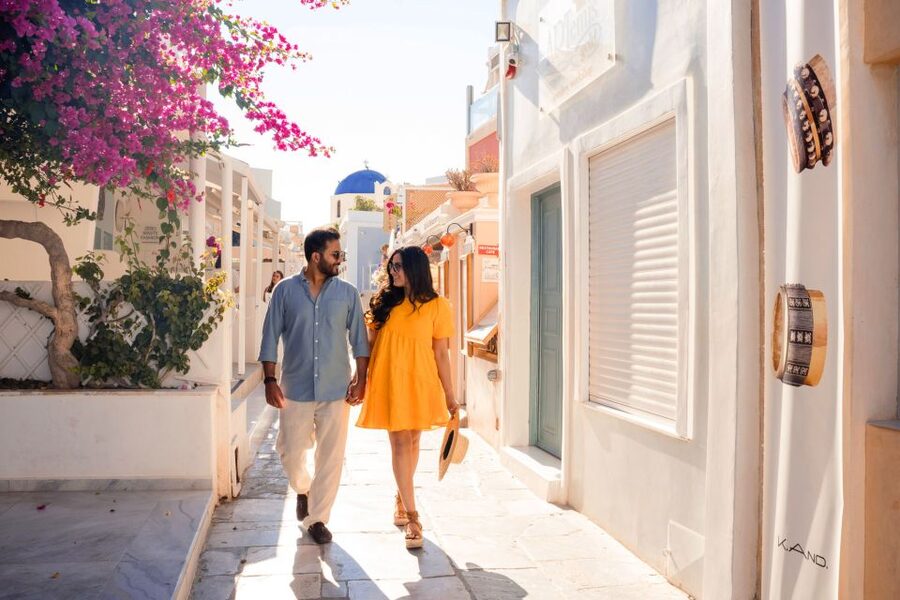 Santorini Private Photoshoot - Price and Value: $165 Per Group Up to 5