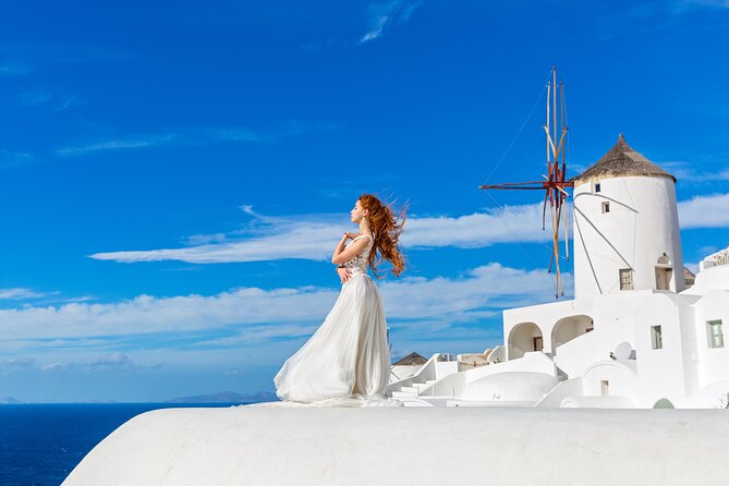 Santorini Private Photoshoot Tour by a Professional Photographer - Imerovigli Stop: Caldera Cliff Views and Aegean Sea Backdrops