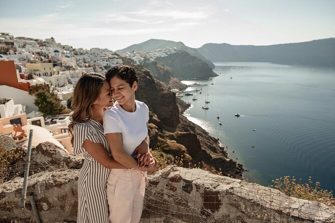 Santorini - Private Photoshoot with a Top Local Photographer - Choosing locations and staying in control of the vibe
