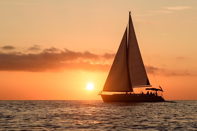 Santorini Private Sunset Sailing Tour with Dinner, Drinks &Transfer included - Passing Red Beach and Santorini’s Most Famous Coasts