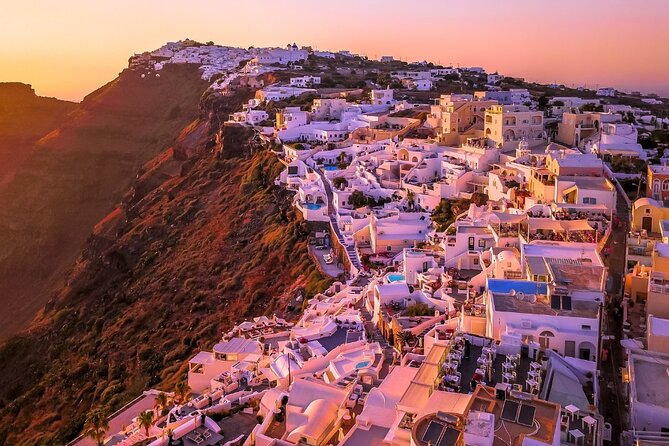 Santorini Private Tour 5hours Wine and local product tasting - Perissa Black Sand and Red Beach: volcanic drama without the long hike