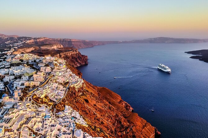 Santorini Private Tour 5hours Wine and local product tasting - Oia first: blue domes, alleys, and a view that grabs you