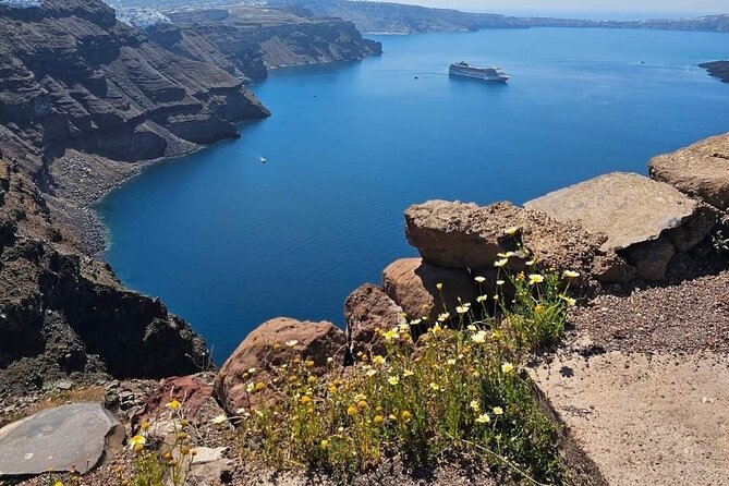 Santorini Private Tour Blue Domes - Profitis Ilias Monastery: the 360-degree pause that feels historic