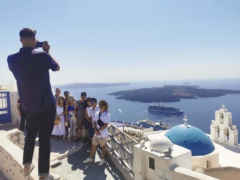 Santorini: Private Tour Experience with Breathtaking Views - Beaches on Santorini: Red Beach, Black Beach, and Megalochori options