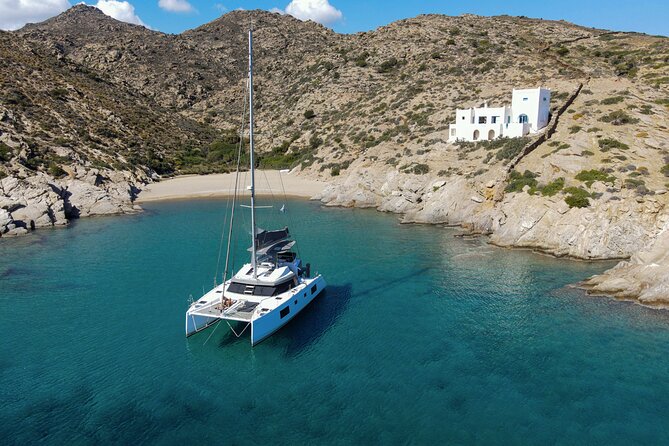 Santorini Private Tour Half-Day Sailing Platinum Catamaran Cruise - Why a private platinum catamaran feels different in Santorini