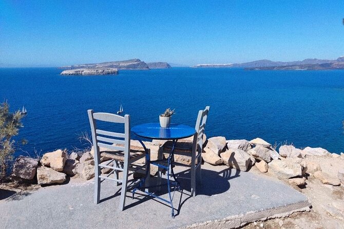 Santorini Private Tour Highlights 6h for Groups and Families - Stop 3: Monastery of Profitis Ilias at 567 meters, the island-wide picture window