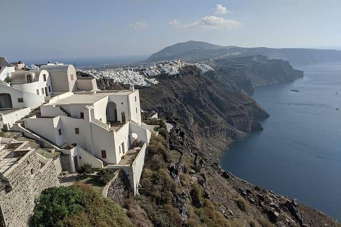 Santorini Private Tour Popular Destinations - Prophet Elias Monastery up high: a 30-minute history stop with wide-open views