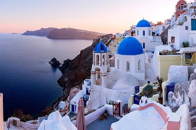 Santorini Private Tour With Food Experience - Prophet Ilias Monastery at 600 meters: history plus a serious view