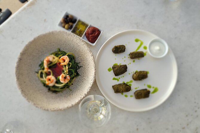 Santorini Private Wine Tasting Tour with Greek Lunch - Key highlights you will feel fast